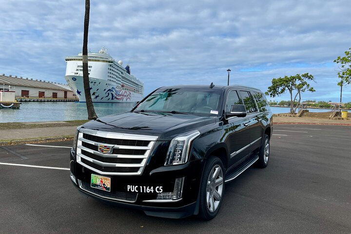 Honolulu Harbor Cruise Terminal Transfer by Luxury Vehicle  - Photo 1 of 11